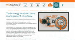 Desktop Screenshot of mynexuscare.com